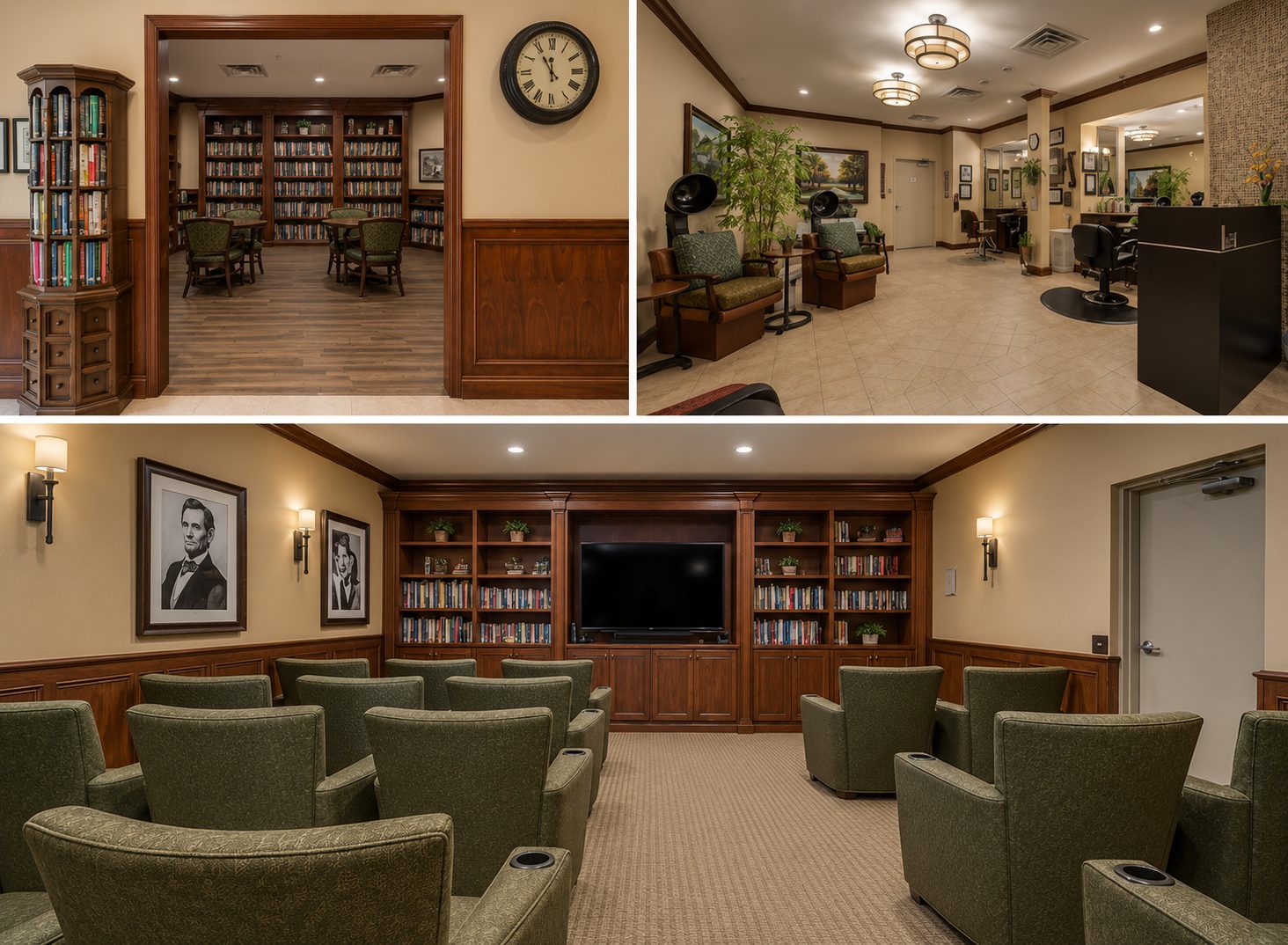 Movie & Salon rendering