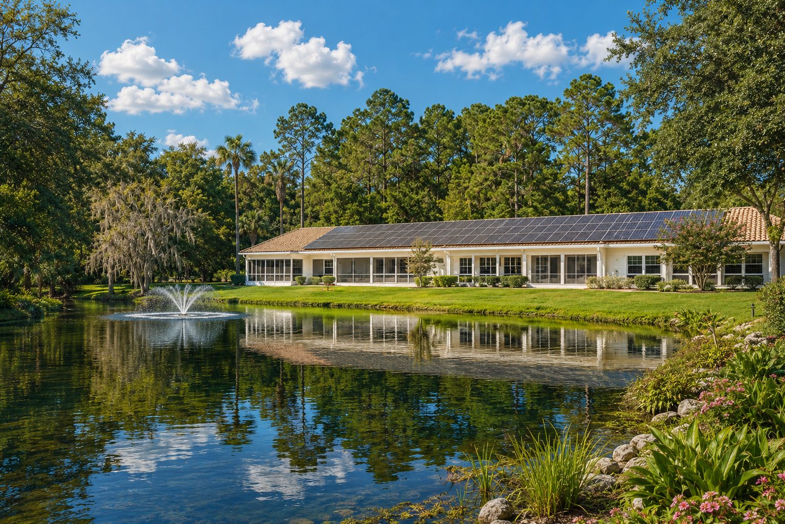Pond & Grounds rendering