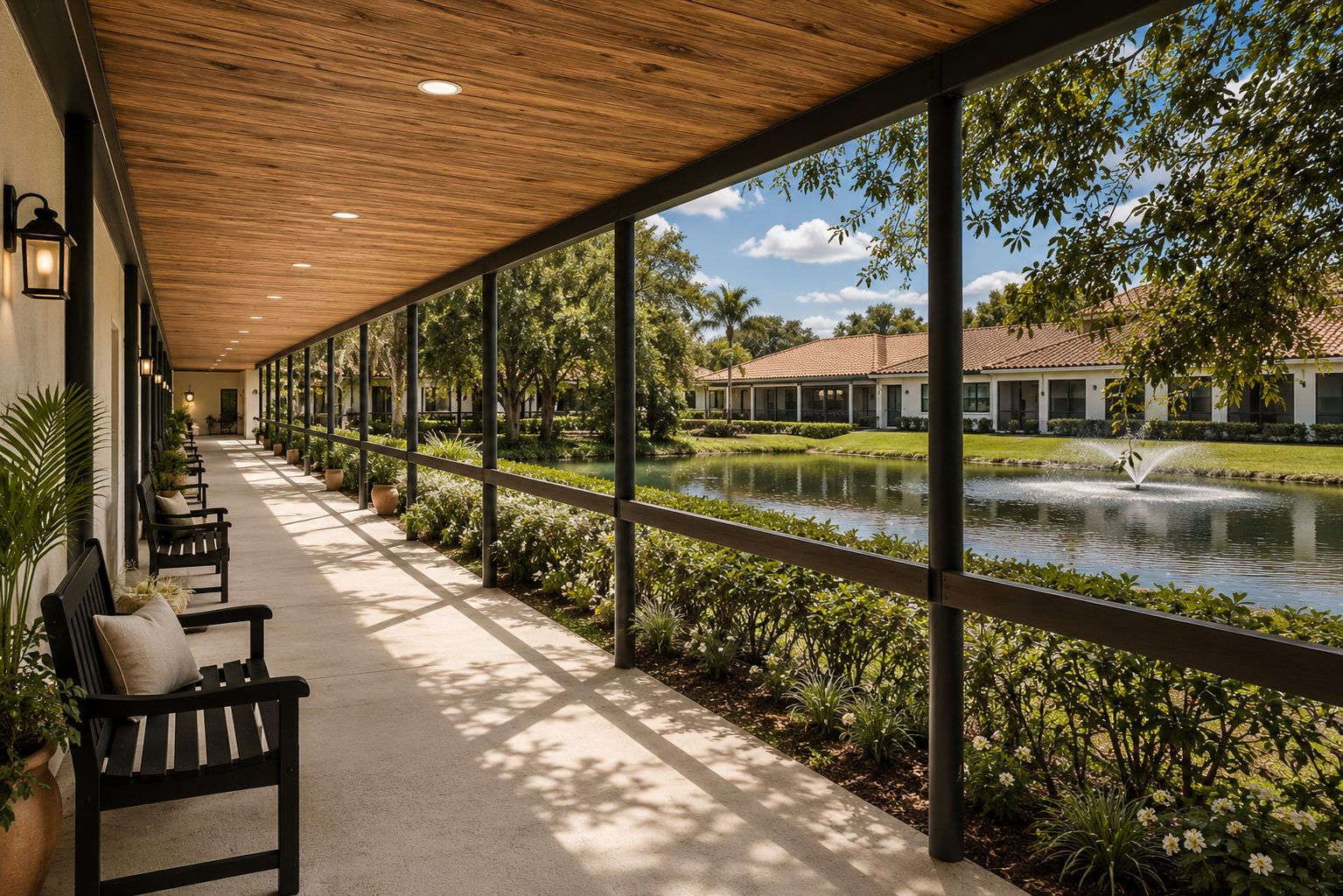 Walkway rendering